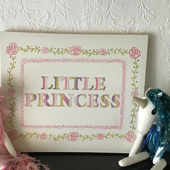 Little Princess Canvas Wall Art - Picture 4 of 7